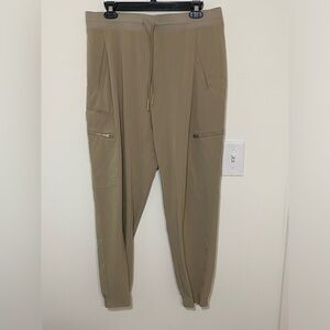 Athleta Jogger Pants Tan size 12